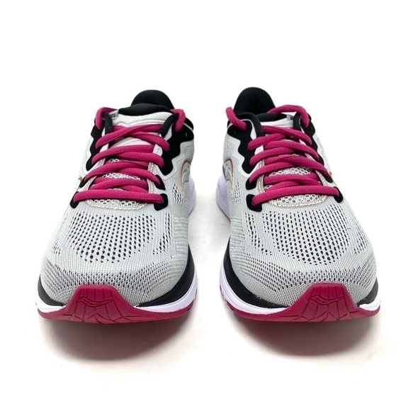 Saucony Ride 14 Women's Running Shoes Fog, Cherry - Picture 5 of 8